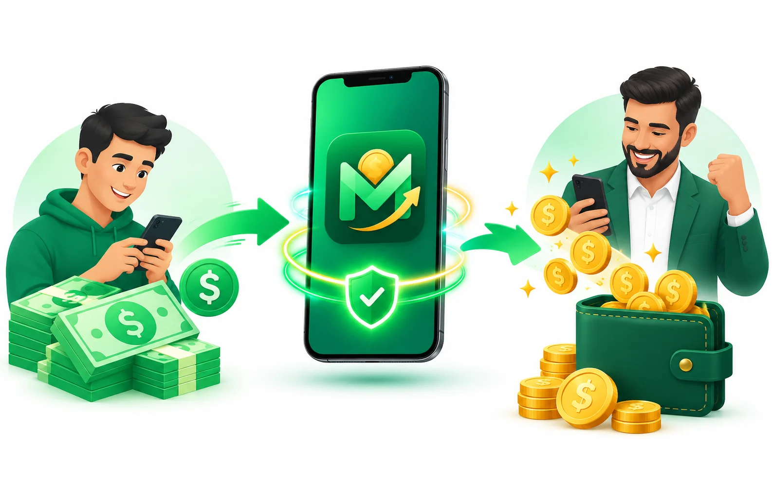 هيكل العمولات والأرباح في MobCash